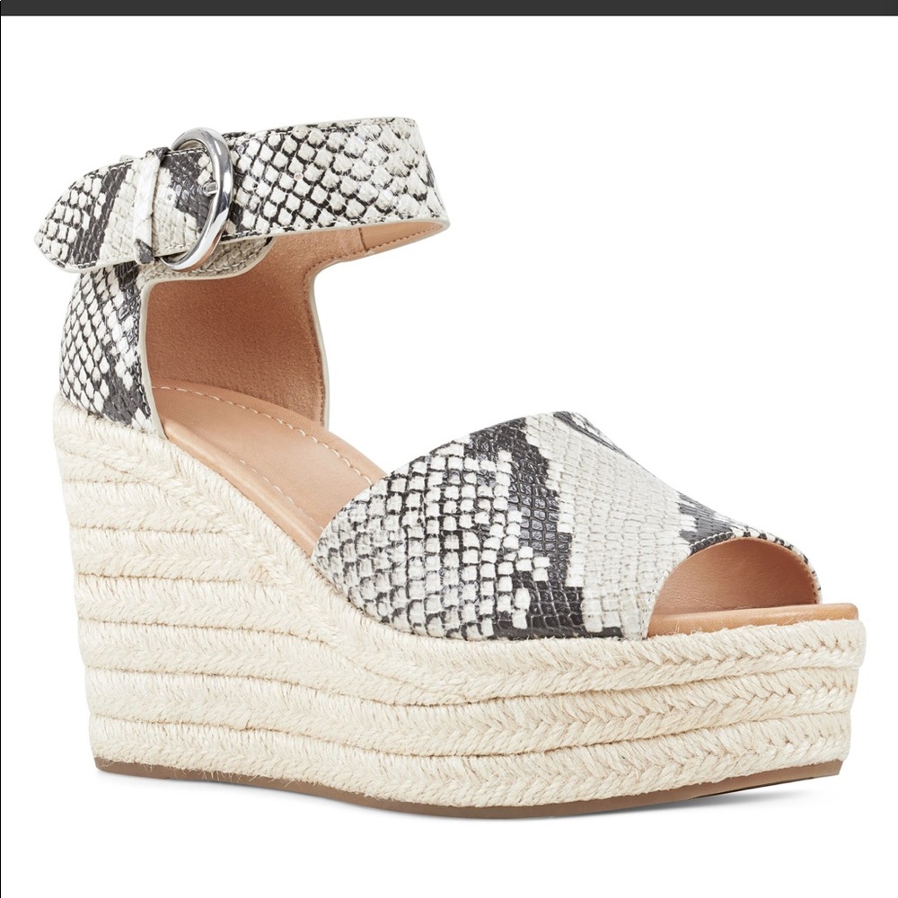 Nine West Adell Espadrille Wedge Sandals